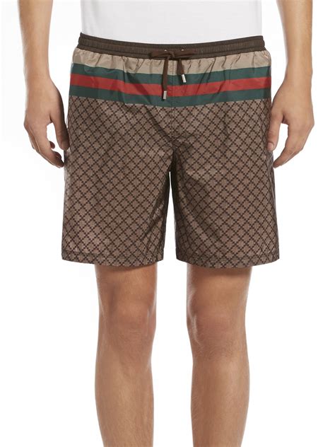 gucci swim trunks mens